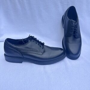 Dunham Burlington Black Leather‎ Waterproof Oxfords Shoes Men's US Size 11 D